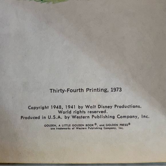 Bambi a Little Golden Book vintage Disney kids book - Picture 3 of 8